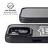 NFL Las Vegas Raiders Black & White iPhone 15 Kickstand Case